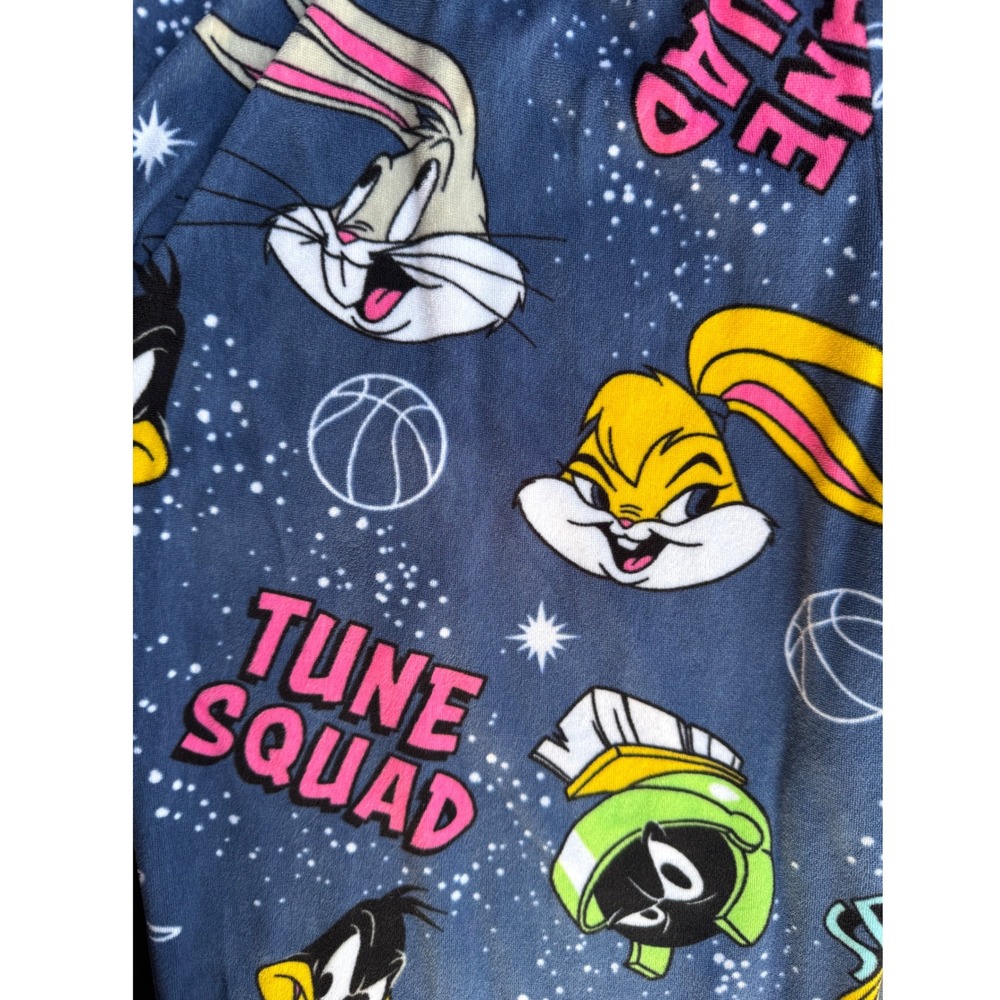 Space Jam Tune Squad youth pajama pants XL Bugs Daffy Lola Marvin fleece‎ - Picture 4 of 6